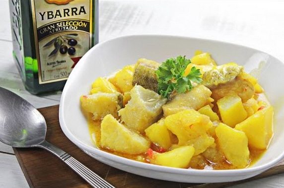 Guiso de Patatas con Bacalao